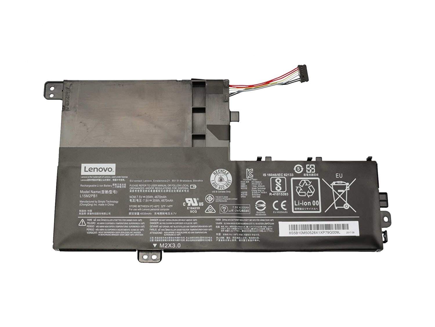 Lenovo Laptop Accu 4670 mAh