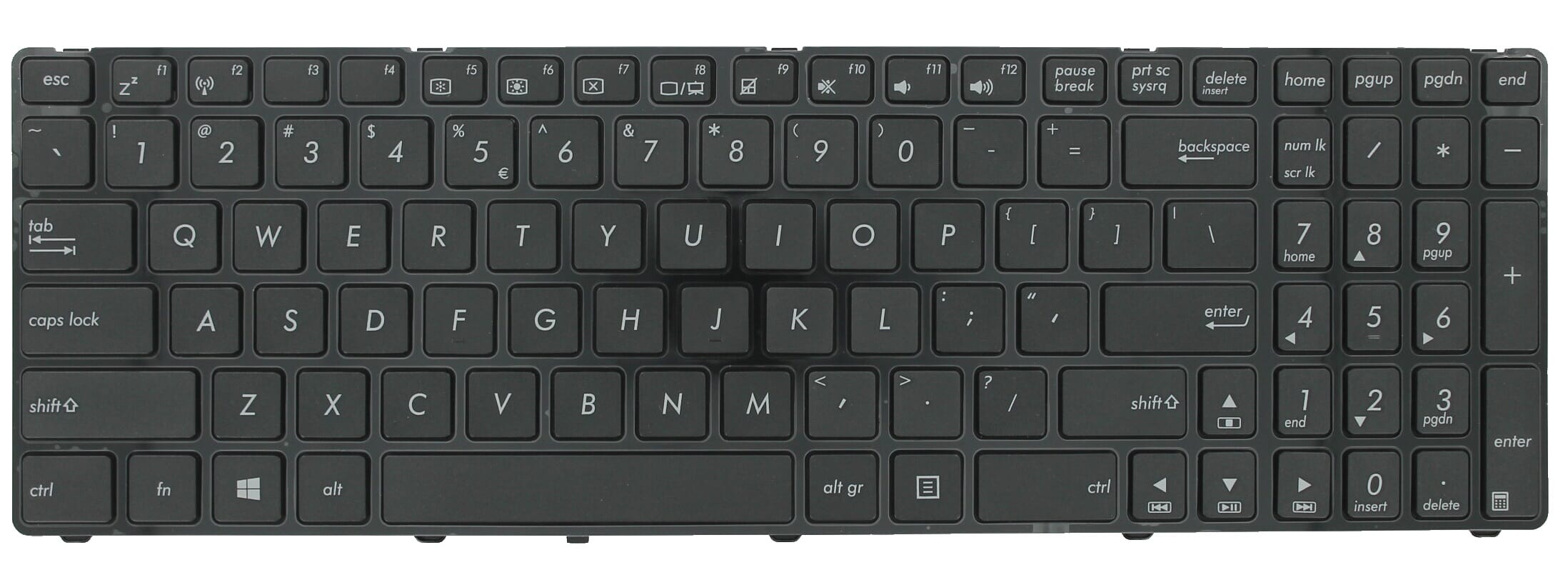 Asus Laptop Toetsenbord Qwerty US