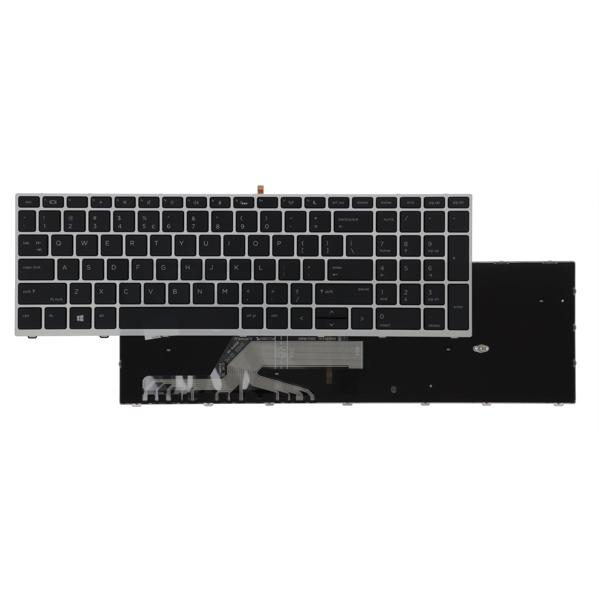 HP Laptop Toetsenbord Qwerty US + Backlit