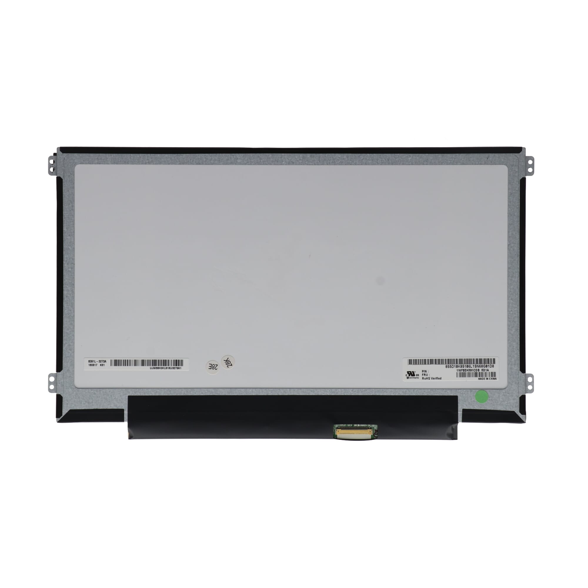 11.6 inch LCD Scherm 1366x768 Glans 40Pin eDP 20mm, Touch