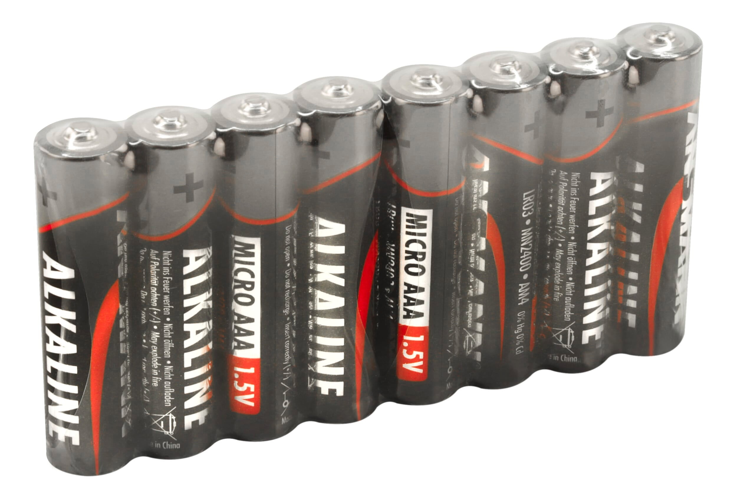 Ansmann Alkaline batterij micro AAA / LR03 8 pcs. Krimpfolie