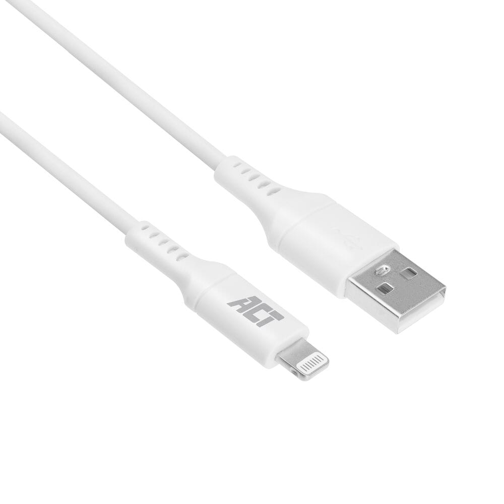 ACT USB A naar Lightning laad- en datakabel 1m MFI certified