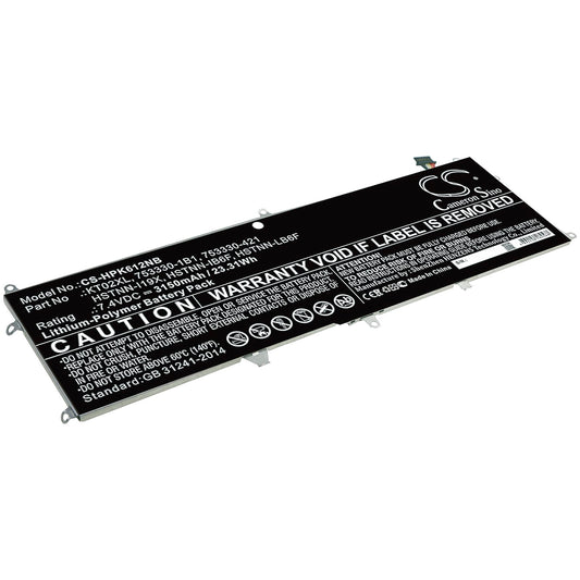 Laptop Accu (Keyboard) 3150mAh