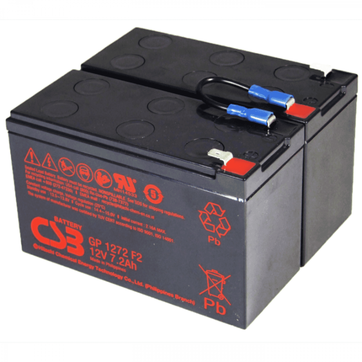 CSB UPS Batterij Vervangingsset RBC5 (incl. Kabels)