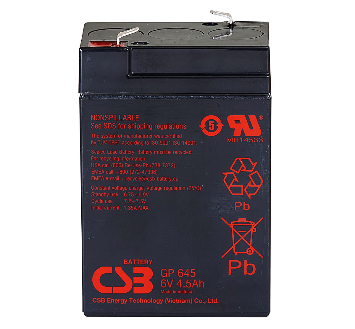 CSB UPS Batterij Vervangingsset RBC15