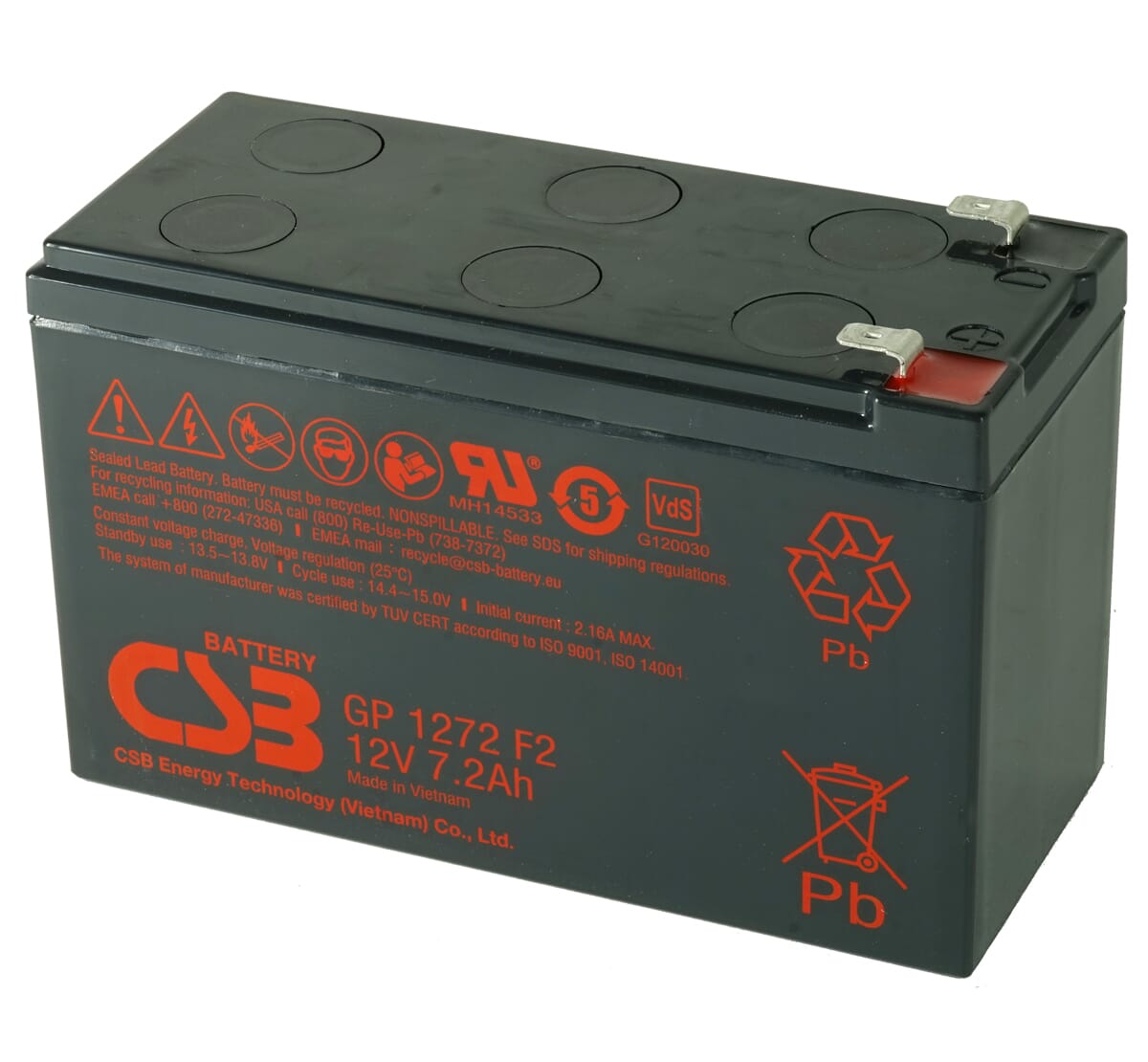 CSB UPS Batterij Vervangingsset RBC38