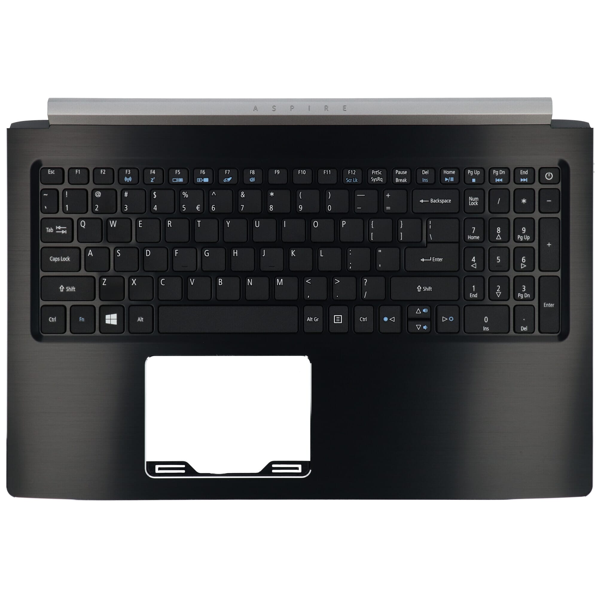 Acer Laptop Toetsenbord Qwerty US + Top Cover