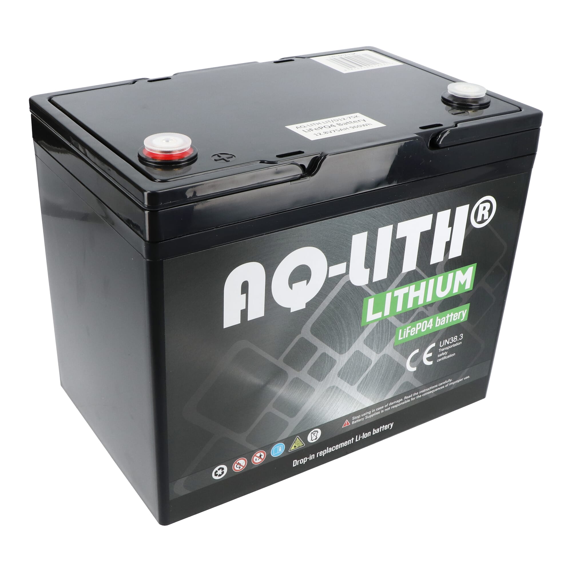 AQ-Lith LIFEPO4 Accu 12V 75Ah