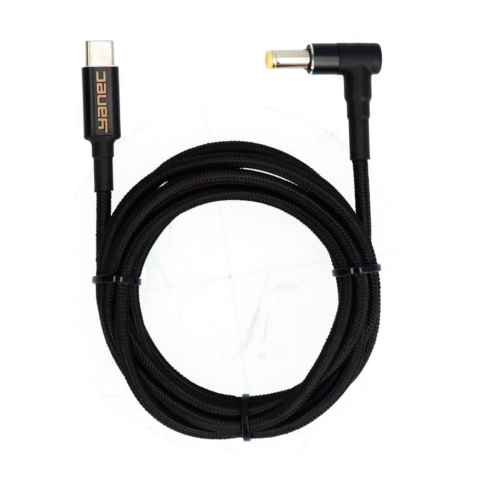 Yanec USB-C naar 5.5 x 1.7 mm laadkabel 1.8m